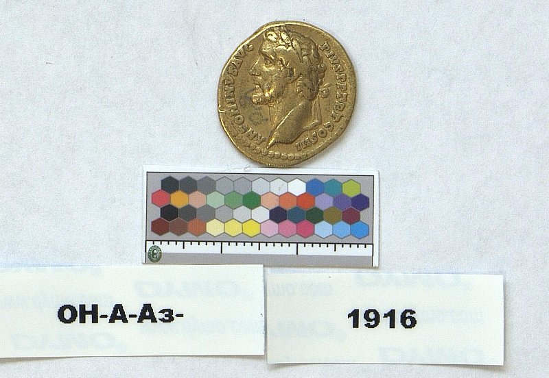 Римская империя · Antoninus Pius · Aureus · I в., Федеральное государственное бюджетное учреждение культуры "Государственный Эрмитаж"