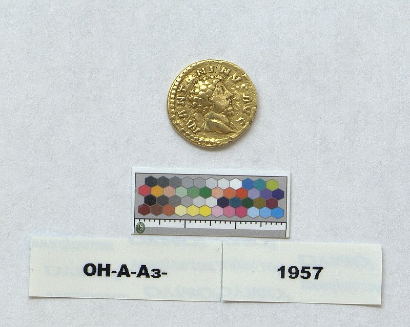 Римская империя · Marcus Aurelius · Aureus · I в., Федеральное государственное бюджетное учреждение культуры "Государственный Эрмитаж"