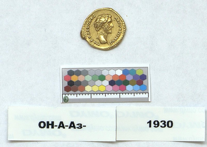 аверс Римская империя · Antoninus Pius · Quinarius · I в.