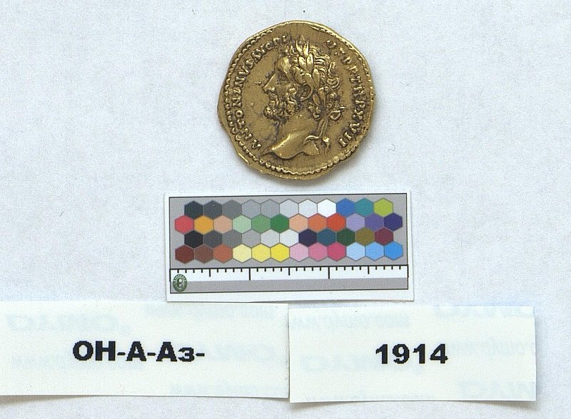 Римская империя · Antoninus Pius · Aureus · I в., Федеральное государственное бюджетное учреждение культуры "Государственный Эрмитаж"