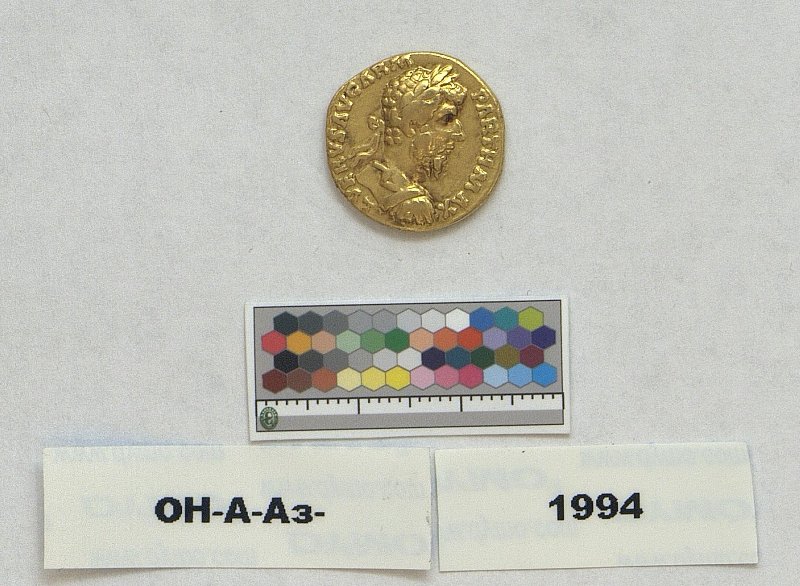 Римская империя · Lucius Verus · Aureus · I в., Федеральное государственное бюджетное учреждение культуры "Государственный Эрмитаж"