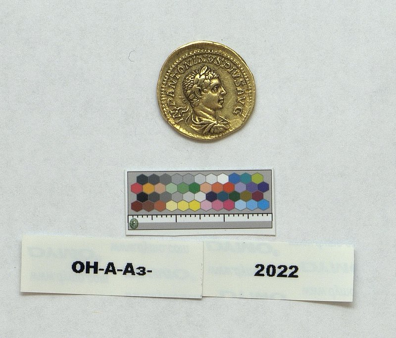 аверс Римская империя · Elagabalus · Aureus · II в.
