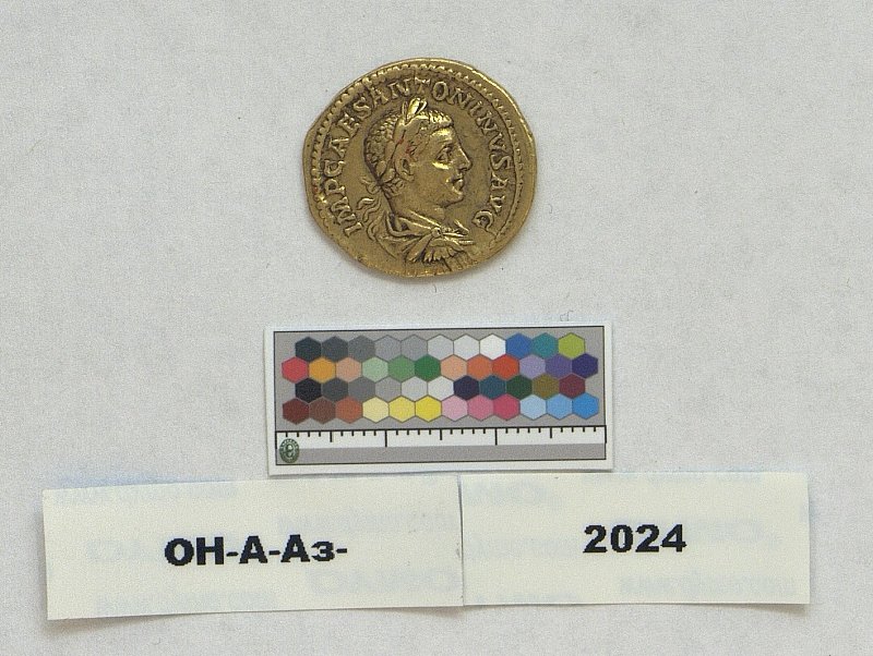 Римская империя · Elagabalus · Aureus · II в., Федеральное государственное бюджетное учреждение культуры "Государственный Эрмитаж"