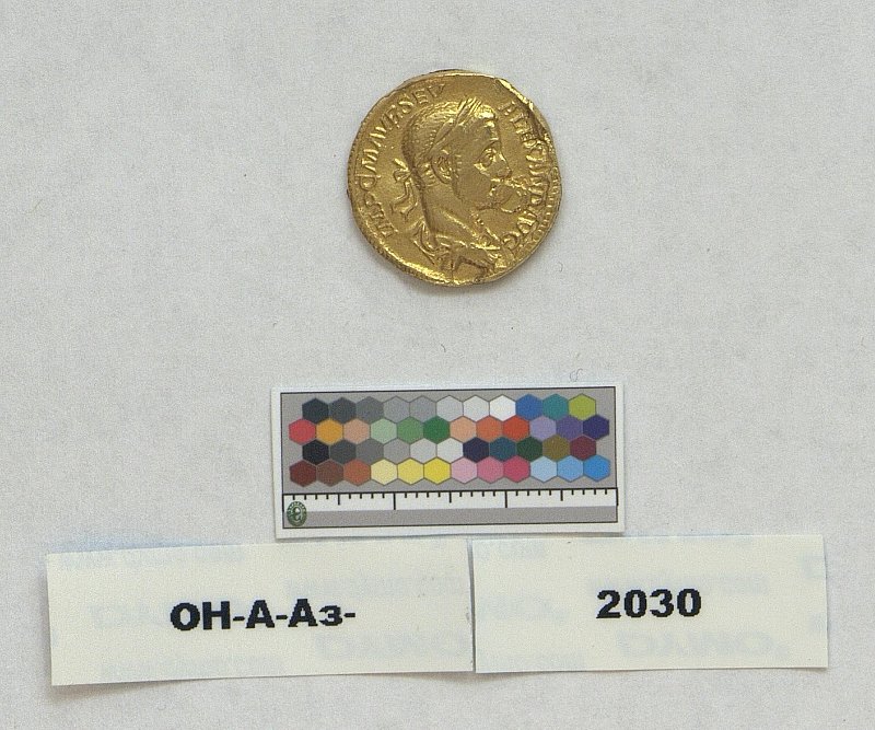 Римская империя · Severus Alexander · Aureus · II в., Федеральное государственное бюджетное учреждение культуры "Государственный Эрмитаж"
