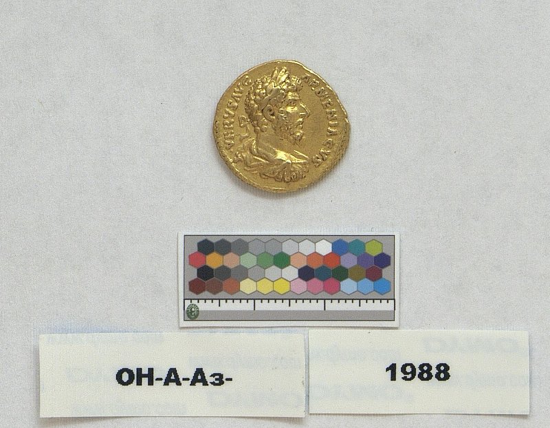 Римская империя · Lucius Verus · Aureus · I в., Федеральное государственное бюджетное учреждение культуры "Государственный Эрмитаж"