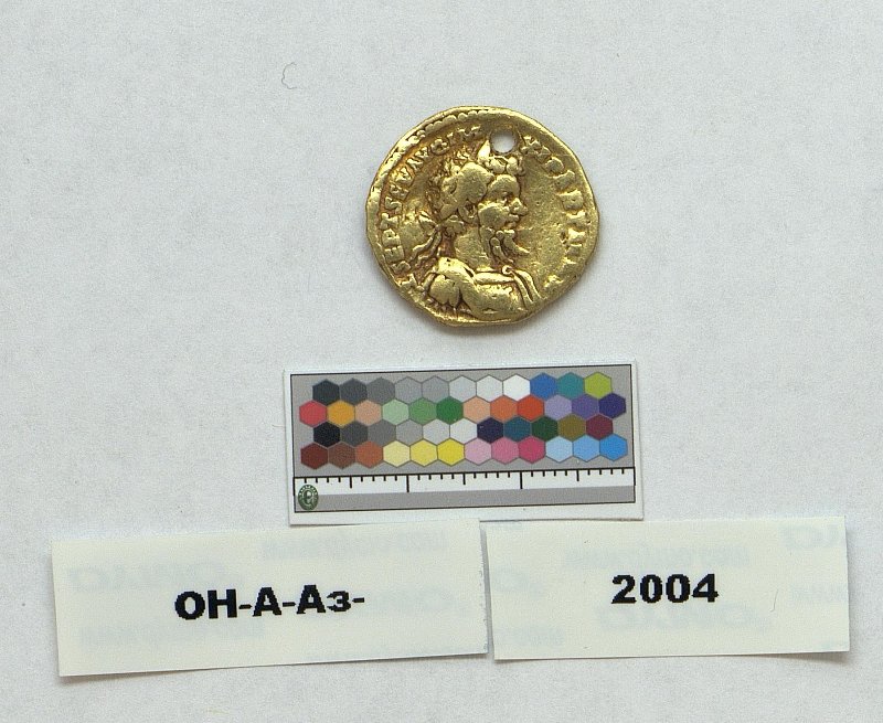 Римская империя · Septimius Severus · Aureus · I в., Федеральное государственное бюджетное учреждение культуры "Государственный Эрмитаж"