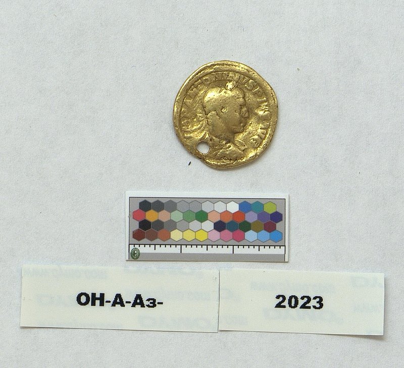 Римская империя · Elagabalus · Aureus · II в., Федеральное государственное бюджетное учреждение культуры "Государственный Эрмитаж"