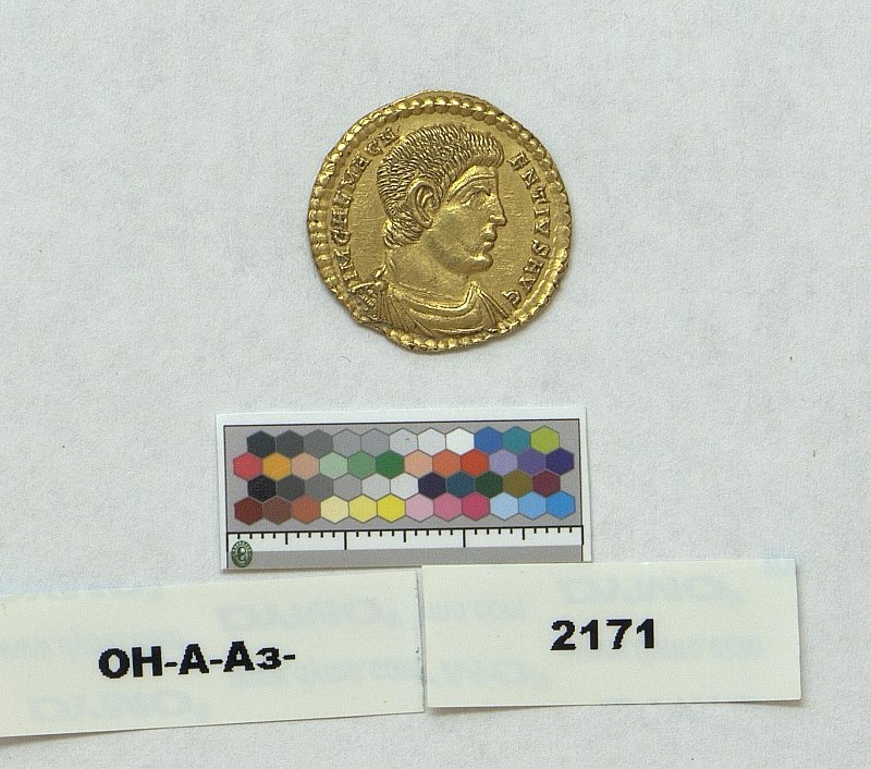 Римская империя · Magnentius · Solidus · III в., Федеральное государственное бюджетное учреждение культуры "Государственный Эрмитаж"