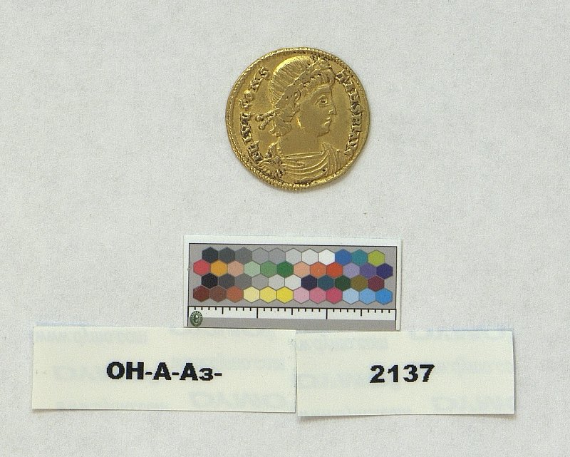 Римская империя · Constans · Solidus · III в., Федеральное государственное бюджетное учреждение культуры "Государственный Эрмитаж"
