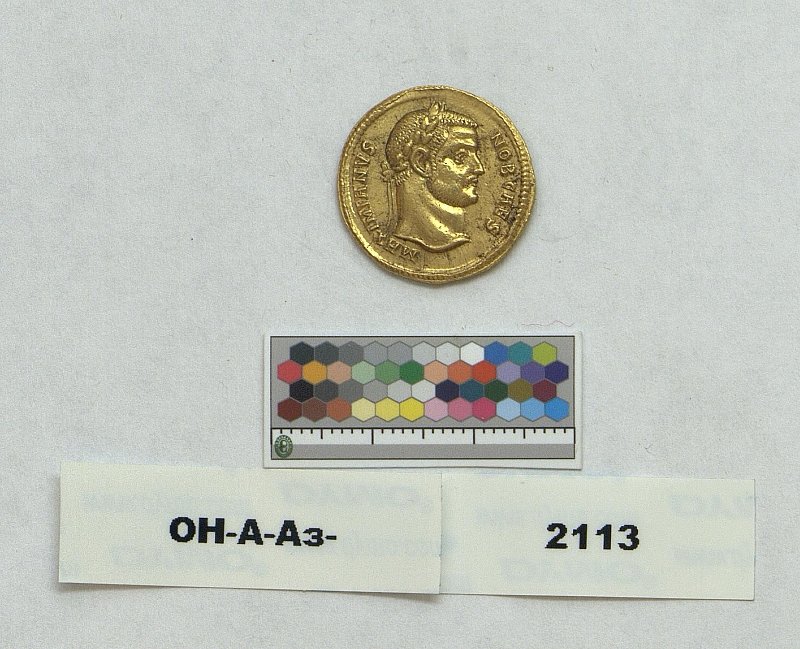 Римская империя · Galerius · Aureus · III в., Федеральное государственное бюджетное учреждение культуры "Государственный Эрмитаж"