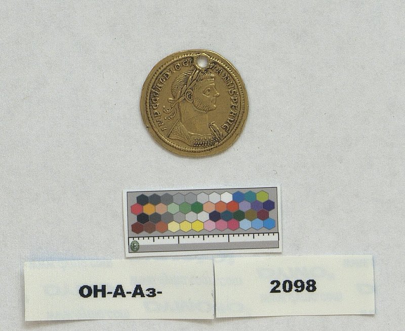 Римская империя · Diocletian · Aureus · II в., Федеральное государственное бюджетное учреждение культуры "Государственный Эрмитаж"