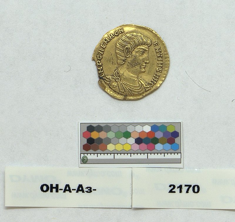 Римская империя · Magnentius · Solidus · III в., Федеральное государственное бюджетное учреждение культуры "Государственный Эрмитаж"