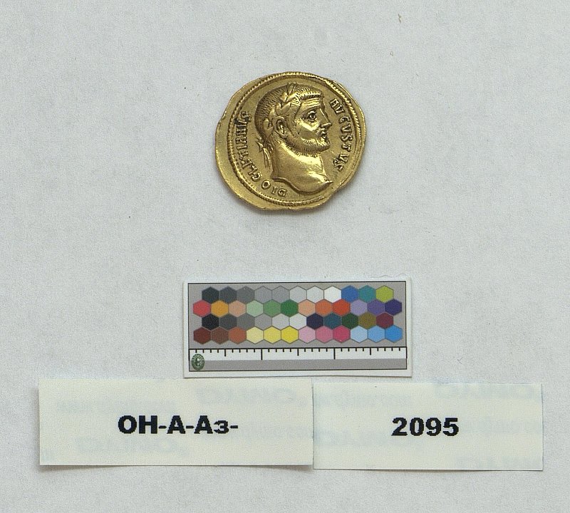 Римская империя · Diocletian · Aureus · II в., Федеральное государственное бюджетное учреждение культуры "Государственный Эрмитаж"