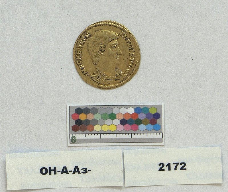 Римская империя · Magnentius · Solidus · III в., Федеральное государственное бюджетное учреждение культуры "Государственный Эрмитаж"