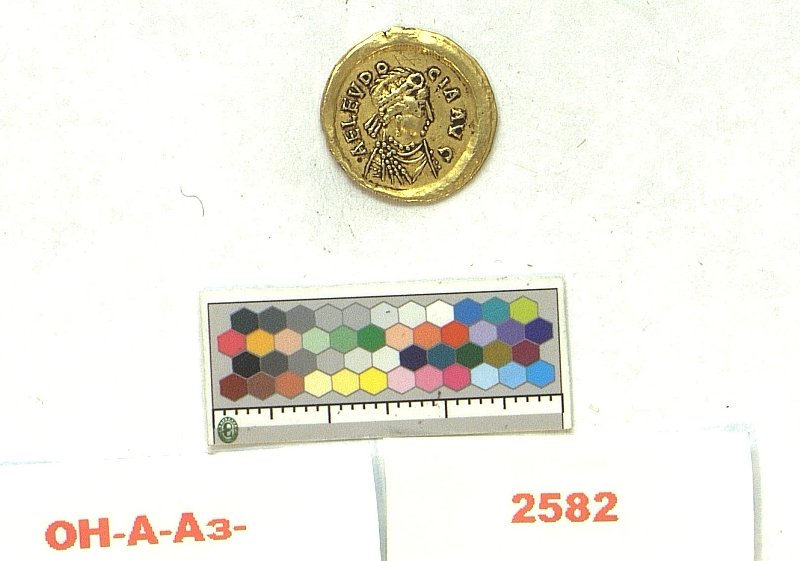 аверс Римская империя · Aelia Eudocia · Tremissis · IV в.