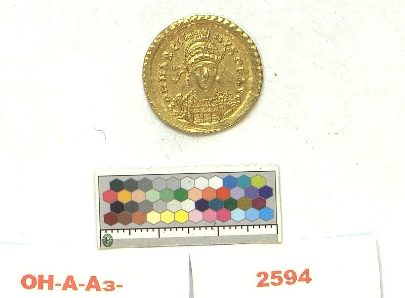 Римская империя · Marcian · Solidus · IV в., Федеральное государственное бюджетное учреждение культуры "Государственный Эрмитаж"