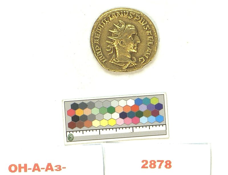 аверс Античная монета · Aureus · II в.