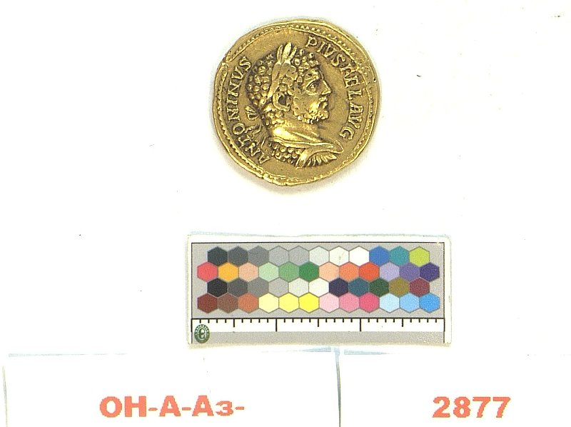 Античная монета · Aureus · I в., Федеральное государственное бюджетное учреждение культуры "Государственный Эрмитаж"