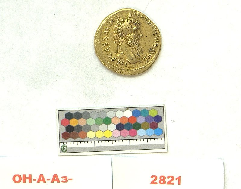 Античная монета · Aureus · I в., Федеральное государственное бюджетное учреждение культуры "Государственный Эрмитаж"