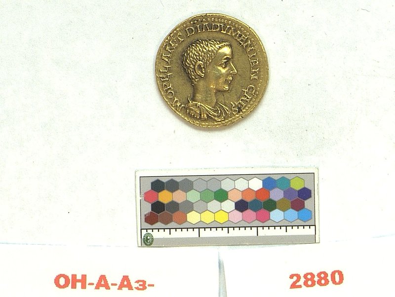 Античная монета · Aureus · II в., Федеральное государственное бюджетное учреждение культуры "Государственный Эрмитаж"