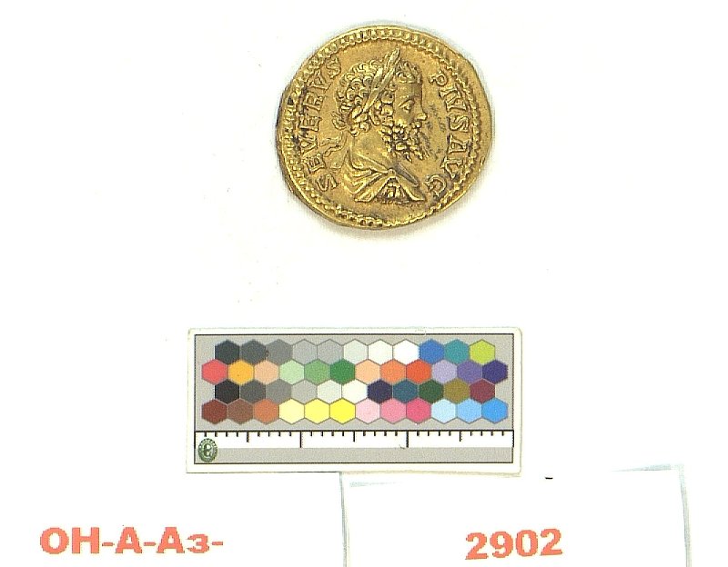Римская империя · Septimius Severus · Aureus · I в., Федеральное государственное бюджетное учреждение культуры "Государственный Эрмитаж"