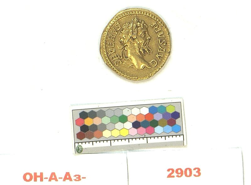 Римская империя · Septimius Severus · Aureus · I в., Федеральное государственное бюджетное учреждение культуры "Государственный Эрмитаж"
