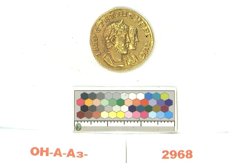 Античная монета · Aureus · II в., Федеральное государственное бюджетное учреждение культуры "Государственный Эрмитаж"