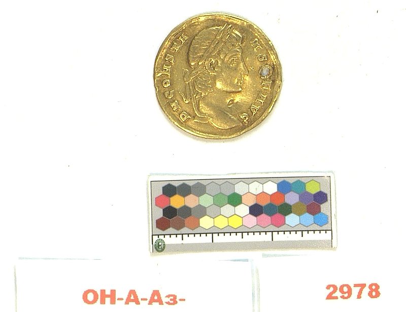 аверс Римская империя · Constans · Solidus · IV в.