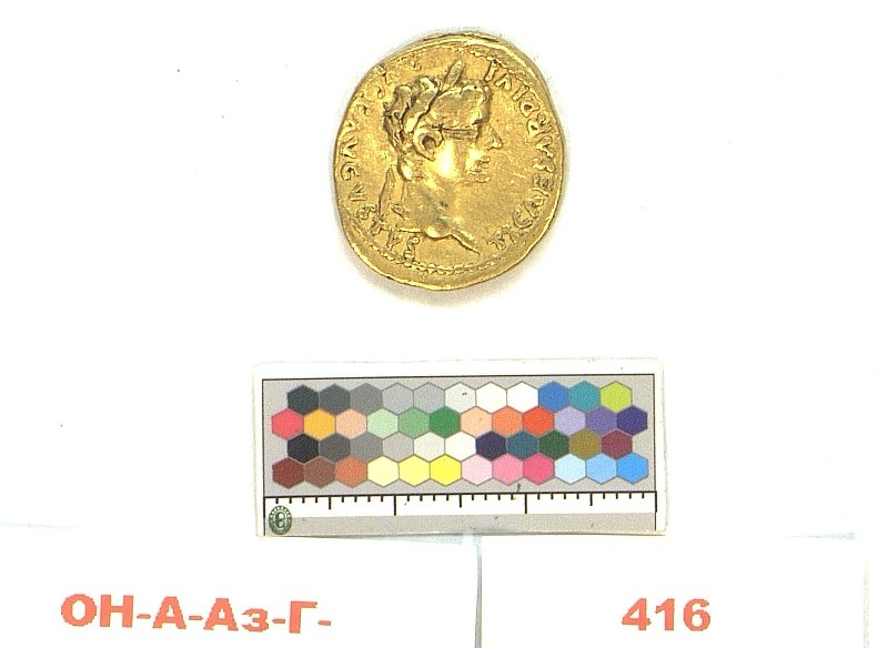 аверс Римская империя · Tiberius · Aureus · I в.