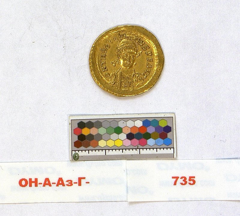 аверс Римская империя · Solidus · IV в.