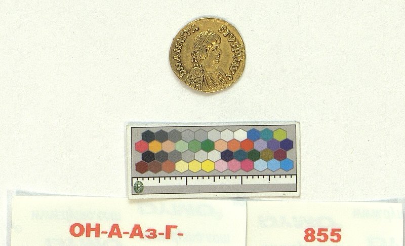 аверс Византия · Tremissis · IV в.