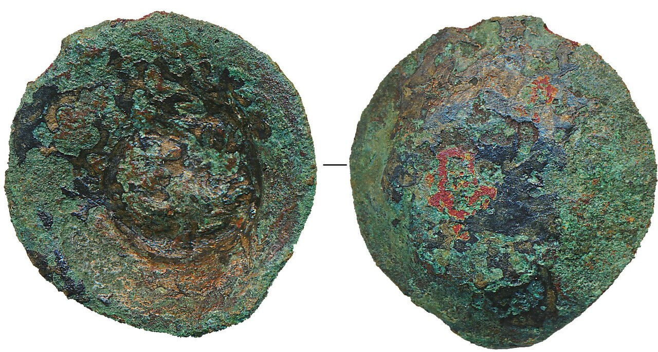 Античная монета · Sestertius · I в., Краснодарский государственный историко-археологический музей-заповедник им. Е.Д. Фелицына