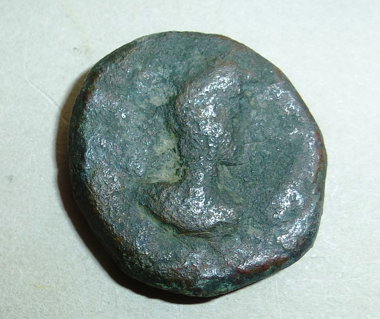 Античная монета · Stater · II в., аверс, Государственное бюджетное учреждение культуры Краснодарского края "Краснодарский государственный историко-археологический музей-заповедник им. Е.Д. Фелицына"