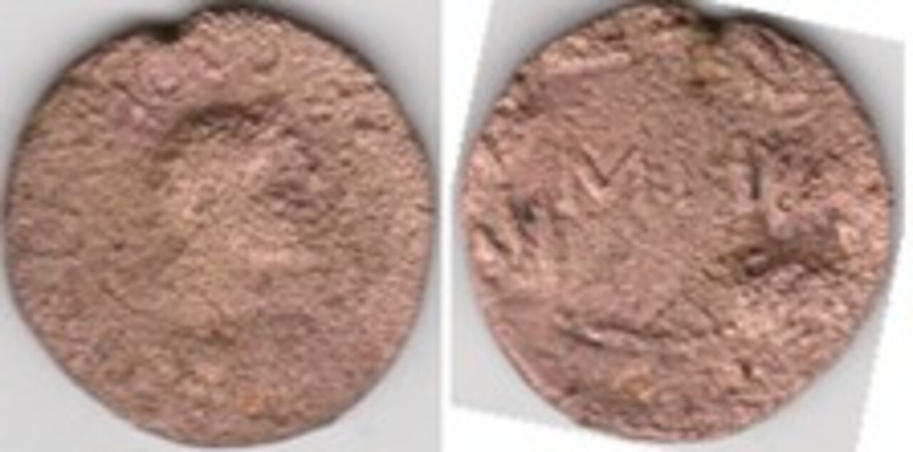 Античная монета · Rhoemetalces I of Thrace · I в., Государственное бюджетное учреждение культуры Краснодарского края "Краснодарский государственный историко-археологический музей-заповедник им. Е.Д. Фелицына"
