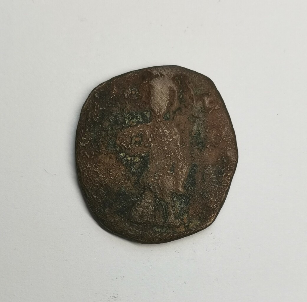 Римская империя · Follis · X в., аверс, Государственное бюджетное учреждение культуры Краснодарского края "Краснодарский государственный историко-археологический музей-заповедник им. Е.Д. Фелицына"