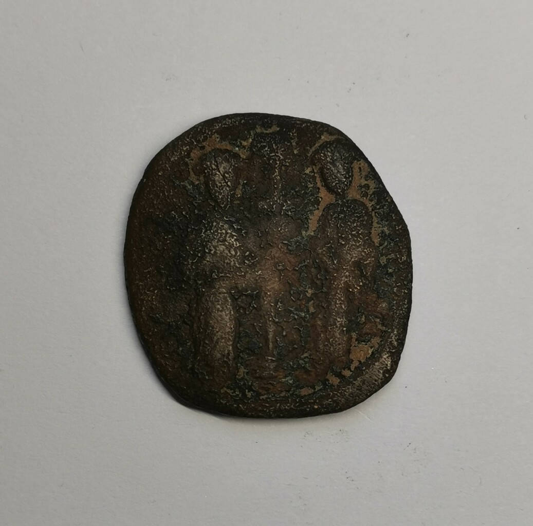 Римская империя · Follis · X в., реверс, Государственное бюджетное учреждение культуры Краснодарского края "Краснодарский государственный историко-археологический музей-заповедник им. Е.Д. Фелицына"