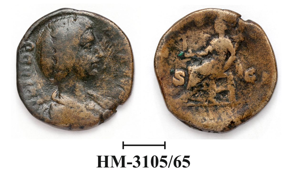 аверс Римская империя · Sestertius · I в.