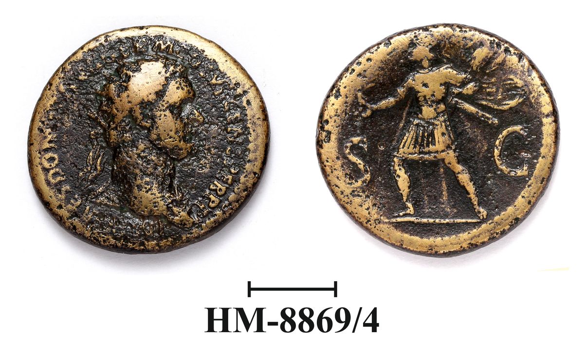 Римская империя · Sestertius · I в., Государственное бюджетное учреждение культуры Краснодарского края "Новороссийский исторический музей-заповедник"