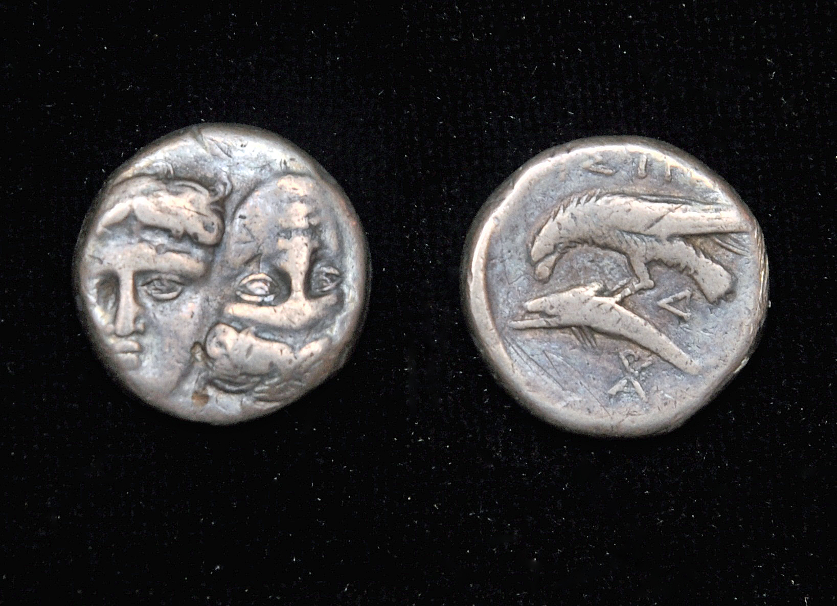 аверс Античная монета · Drachma · III в.