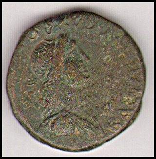 Боспор · Sestertius · I в., аверс, Муниципальное бюджетное учреждение "Крымский краеведческий музей" Крымского городского поселения Крымского района