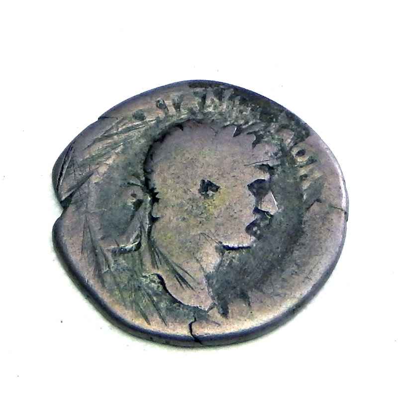 Античная монета · Denarius · I в., Государственное бюджетное учреждение культуры Ставропольского края "Ставропольский государственный историко-культурный и природно-ландшафтный музей-заповедник имени Г.Н.Прозрителева и Г.К.Праве"