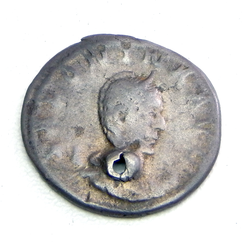 Античная монета · Denarius · I в., Государственное бюджетное учреждение культуры Ставропольского края "Ставропольский государственный историко-культурный и природно-ландшафтный музей-заповедник имени Г.Н.Прозрителева и Г.К.Праве"