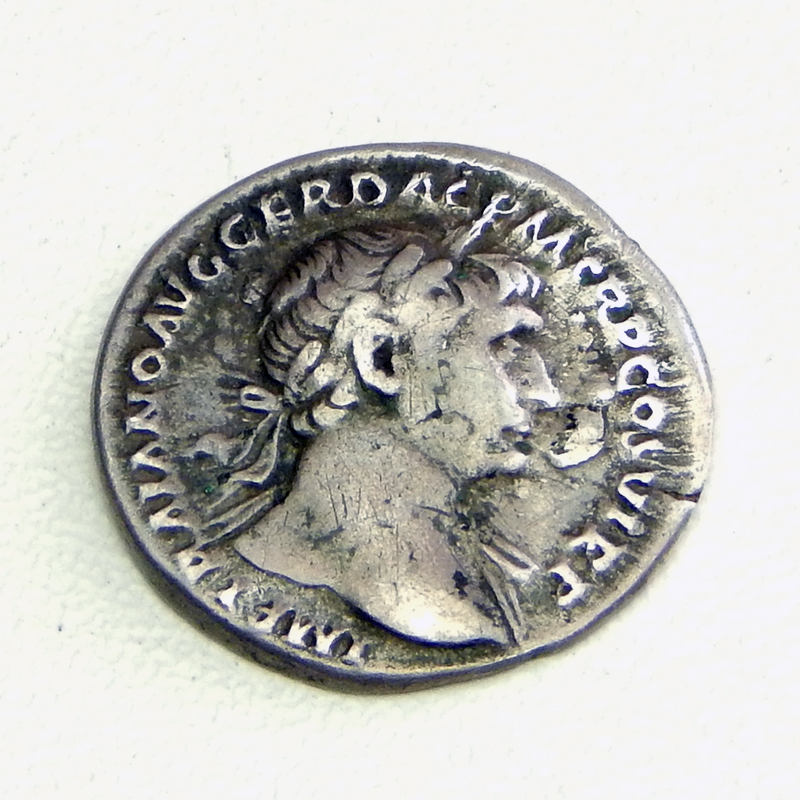Античная монета · Denarius · I в., Государственное бюджетное учреждение культуры Ставропольского края "Ставропольский государственный историко-культурный и природно-ландшафтный музей-заповедник имени Г.Н.Прозрителева и Г.К.Праве"