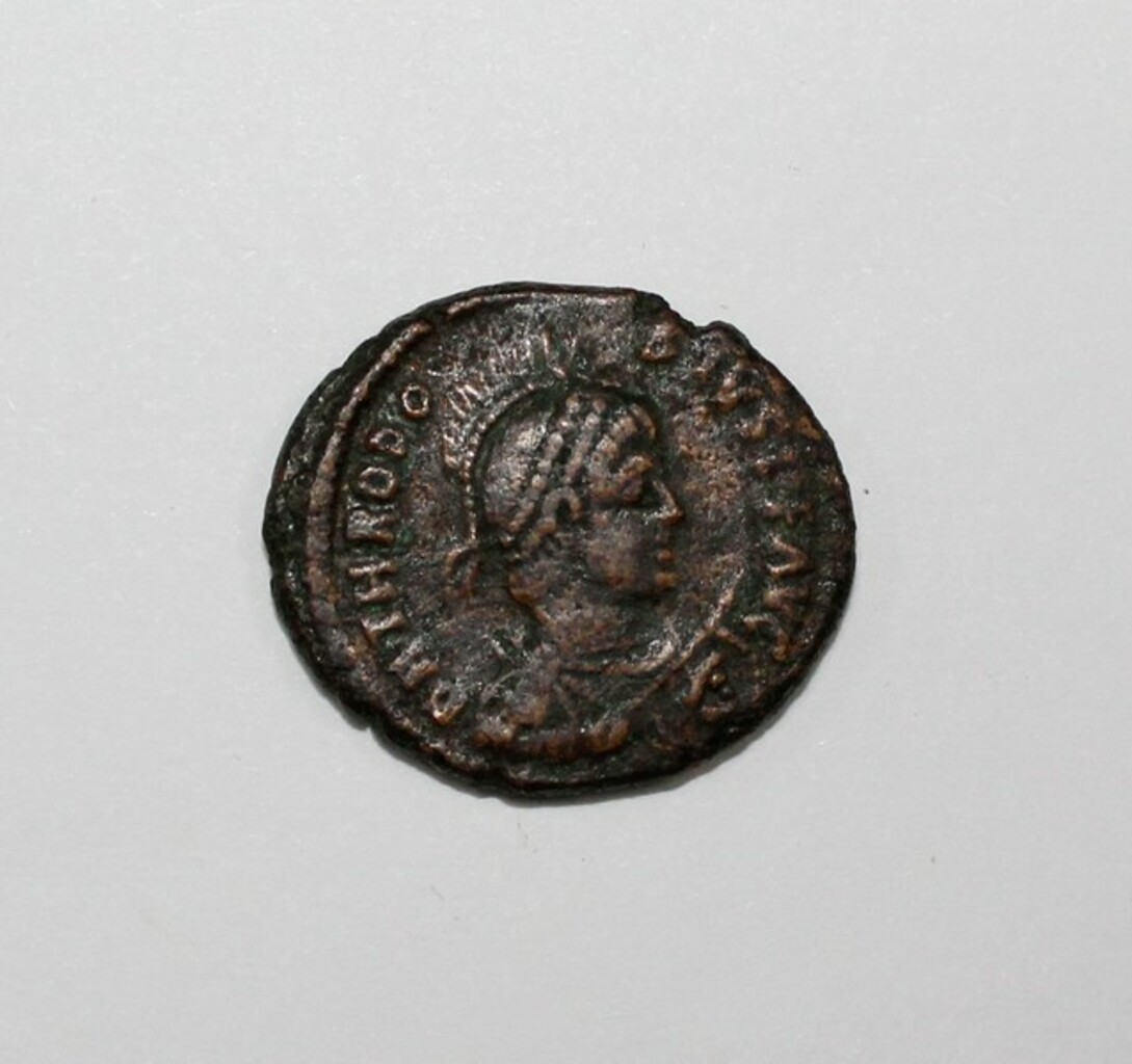 Античная монета · Denarius · III в., реверс, Государственное бюджетное учреждение Амурской области "Амурский областной краеведческий музей им. Г.С. Новикова-Даурского"