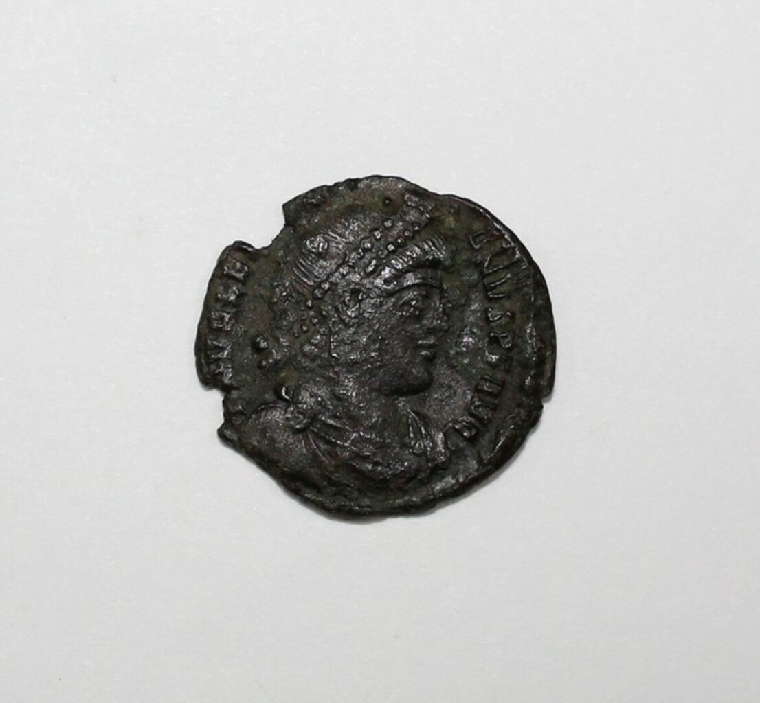 Античная монета · Denarius · IV в., реверс, Государственное бюджетное учреждение Амурской области "Амурский областной краеведческий музей им. Г.С. Новикова-Даурского"