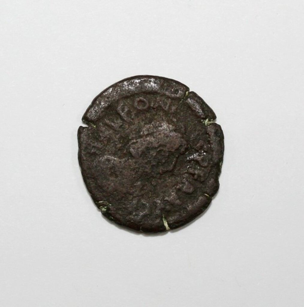 Античная монета · Denarius · IV в., аверс, Государственное бюджетное учреждение Амурской области "Амурский областной краеведческий музей им. Г.С. Новикова-Даурского"