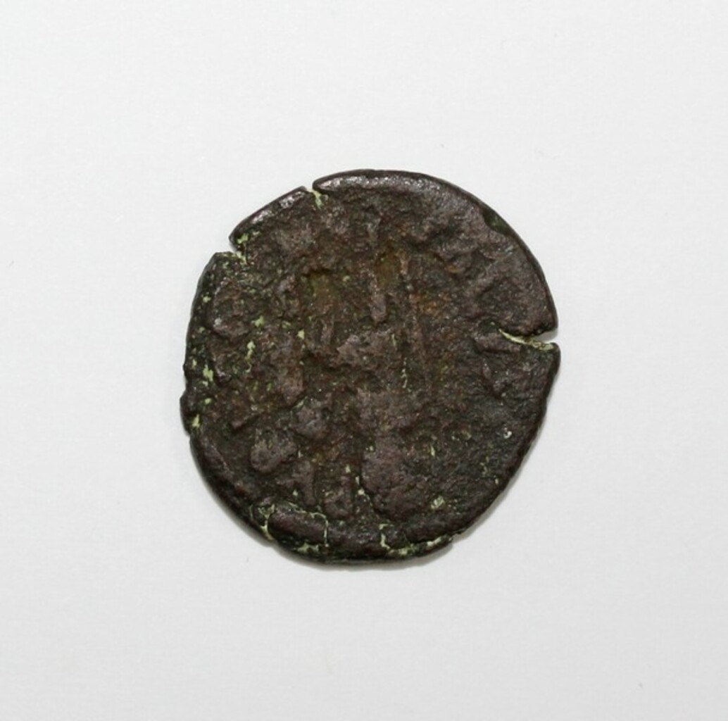 Античная монета · Denarius · IV в., реверс, Государственное бюджетное учреждение Амурской области "Амурский областной краеведческий музей им. Г.С. Новикова-Даурского"