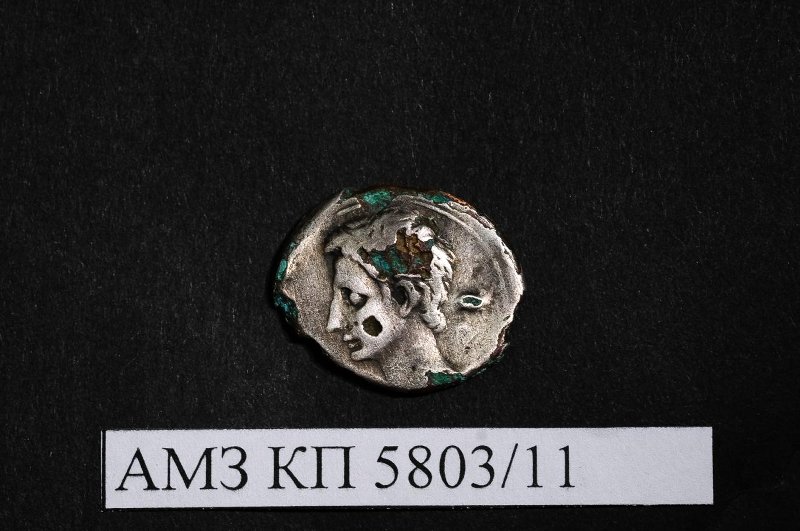 Римская империя · Denarius · I в., реверс, Государственное бюджетное учреждение культуры Астраханской области "Астраханский государственный объединенный историко-архитектурный музей-заповедник"