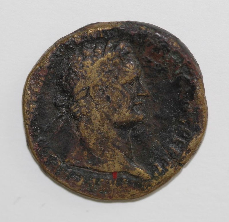 Античная монета · Sestertius · I в., Государственное бюджетное учреждение культуры Нижегородской области "Нижегородский государственный историко-архитектурный музей-заповедник"