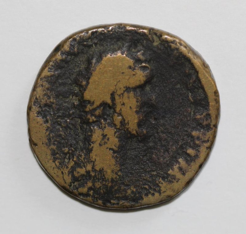 Античная монета · Sestertius · I в., Государственное бюджетное учреждение культуры Нижегородской области "Нижегородский государственный историко-архитектурный музей-заповедник"